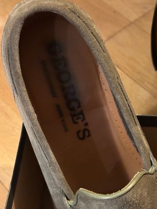 Zapatos George's Nobuk Marrones