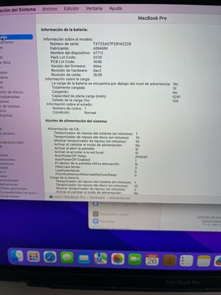 MacBook Pro i5 16GB RAM 250gb ssd