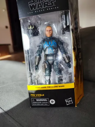 Figura Star Wars Pre Vizsla Black series