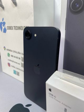 IPHONE 16E 256GB NEGRO BATERÍA 100% NUEVO