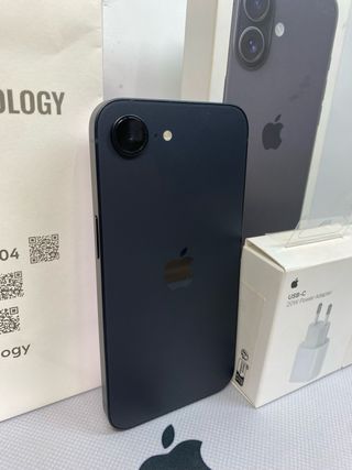 IPHONE 16E 256GB NEGRO BATERÍA 100% NUEVO