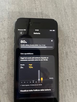 iPhone SE 3ª gen. Blu Navy