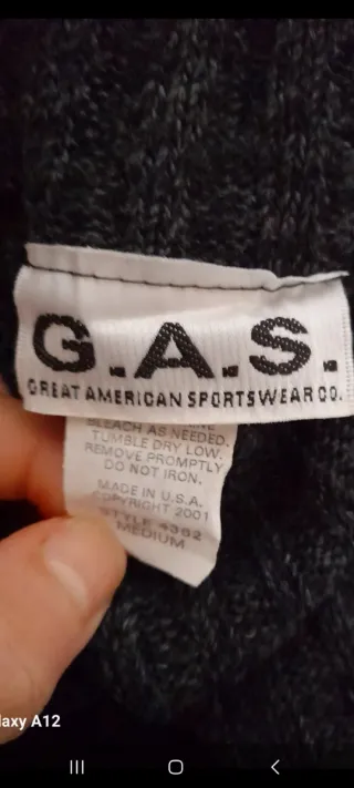 Vestido de punto gris GAS sin mangas