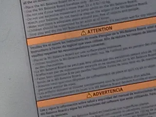 Báscula Nintendo Wii Fit