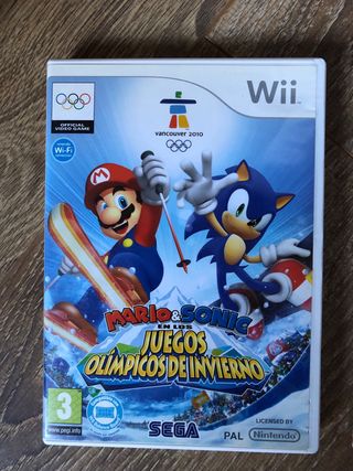 juego Wii Mario & Sonic Juegos Olímpicos Inviernos