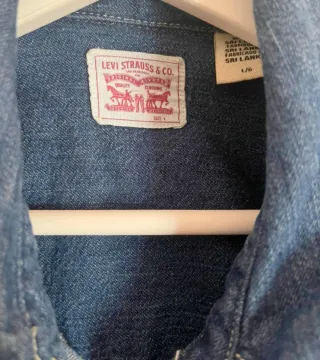 Camisa vaquera Levi's hombre azul