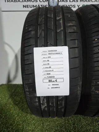 195 50 15 82V HANKOOK VENTUS PRIME 3