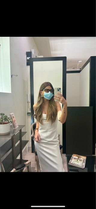 Peluca pelo natural Angela Navarro castaña