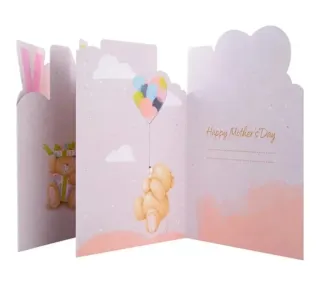 Tarjeta de felicitación para Mamá