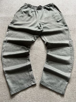 Pantalón Ancho de Chándal Nike Gris