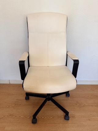 Silla de oficina Millberget Beige/Negro