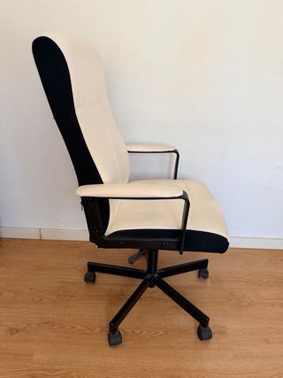 Silla de oficina Millberget Beige/Negro