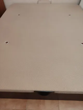 Canapé y Colchón 150cm Blanco