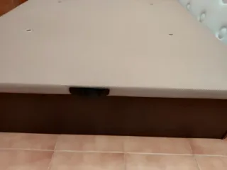 Canapé y Colchón 150cm Blanco