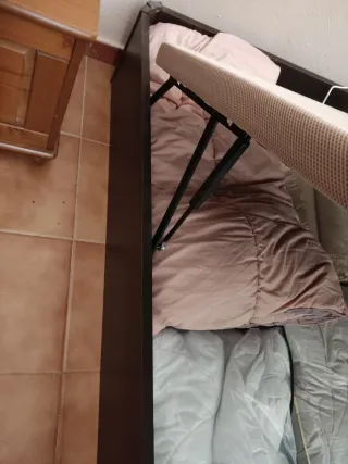 Canapé y Colchón 150cm Blanco