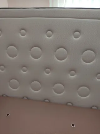 Canapé y Colchón 150cm Blanco