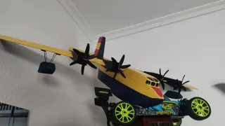 Hidroavión hecho a mano - Reliquia