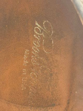 Brooks Brothers Made U.S.A. Scarpe Uomo 44 Marrone