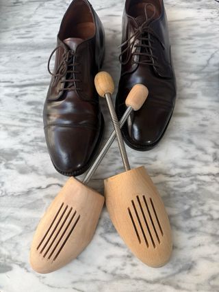 Brooks Brothers Made U.S.A. Scarpe Uomo 44 Marrone