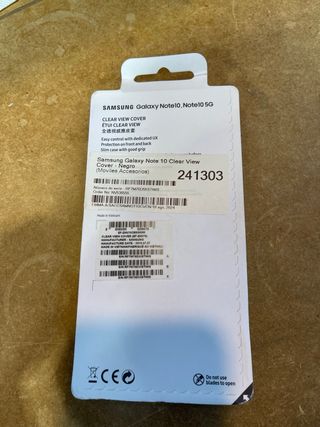 Cover Samsung Galaxy Note 10 Clear View