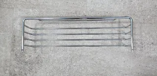 Accessorio da bagno in acciaio cesta