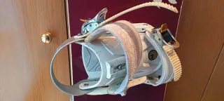 Tabla de Snowboard con Fijaciones decathlon