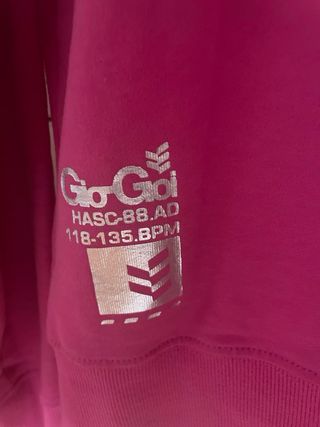 Sudadera Gio-Goi chica rosa
