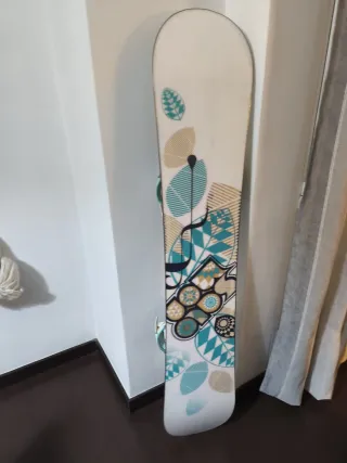 Tabla Snowboard con Funda y Botas.