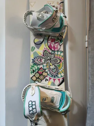 Tabla Snowboard con Funda y Botas.