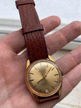 Reloj Sawar Automático Vintage 21 Rubíes