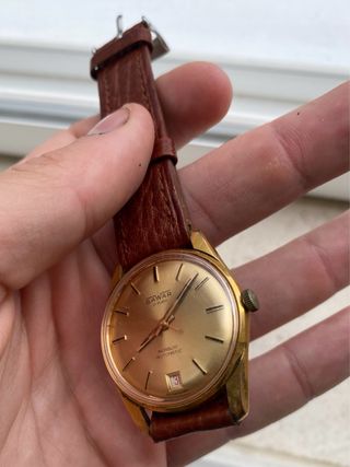 Reloj Sawar Automático Vintage 21 Rubíes