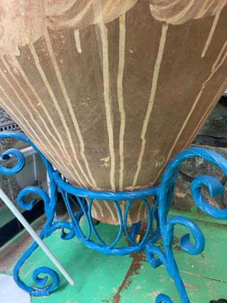 Jarrón de barro antiguo -más de 100 años