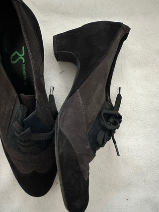 Stringate Roberto Spinelli camoscio 40