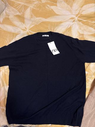 Jersey Zara Azul Hombre Talla M