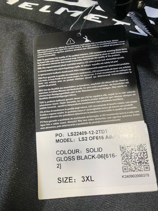 Capacete LS2 Airflow II Nardo Grey