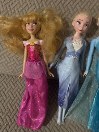 Pack 4 Muñecas Frozen y Troll