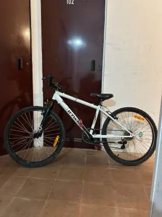 Bici Decathlon 24 Blanca