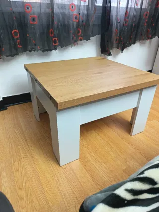 Mesa de centro elevable Conforama modelo filippa