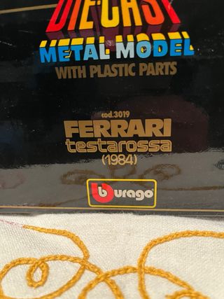 Ferrari Testarossa Burago 1984
