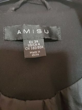 Americana entallada XS