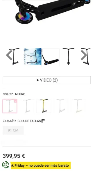 Monopattino NKD professionale per trucchi