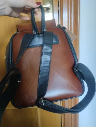 Bolso mexicano de piel artesanal