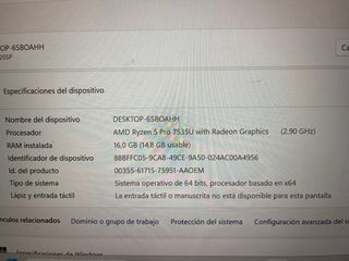 Portátil Lenovo Thinkpad Pro 5 Negro