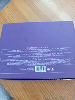 Adolfo Dominguez U Live Love Colonia 100ml