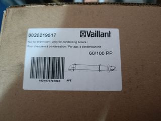 Salida de humos Vaillant 60/100 PP (nuevo)