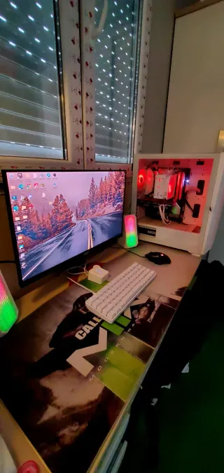 PC Gaming Blanco Completo