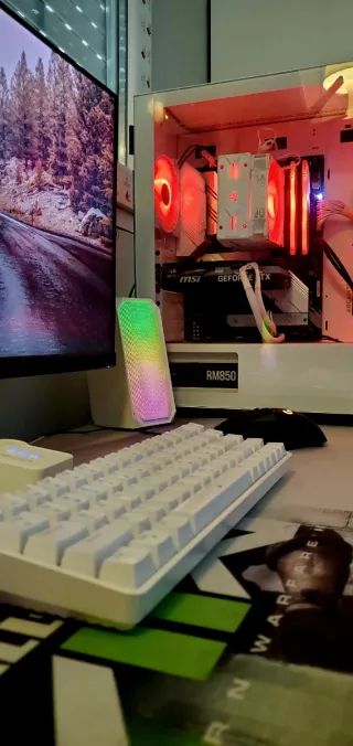 PC Gaming Blanco Completo