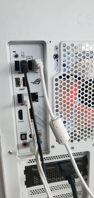 PC Gaming Blanco Completo