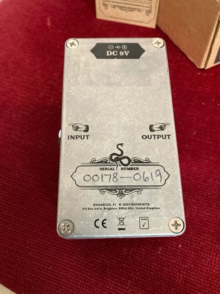 Snake Oil The Very Thing Overdrive/Boost Pedal