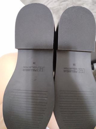 Botas altas Pull&Bear negras